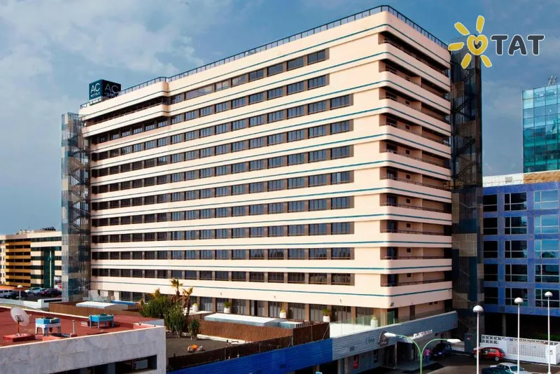Фото отеля AC Hotel Iberia Las Palmas 4* Gran Kanarija (Kanarai) Ispanija išorė ir baseinai