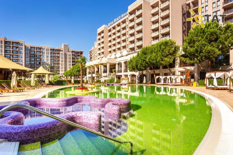 Фото отеля Barcelo Royal Beach 5* Солнечный берег Болгария экстерьер и бассейны
