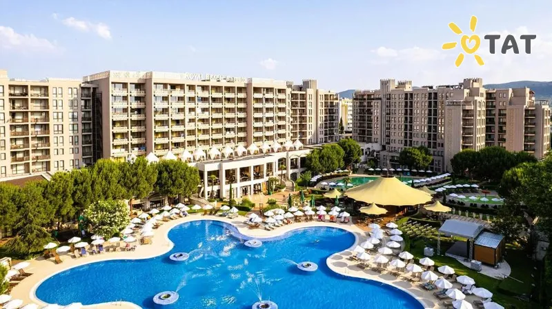 Фото отеля Barcelo Royal Beach 5* Солнечный берег Болгария экстерьер и бассейны