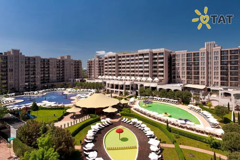 Фото отеля Barcelo Royal Beach 5* Солнечный берег Болгария экстерьер и бассейны