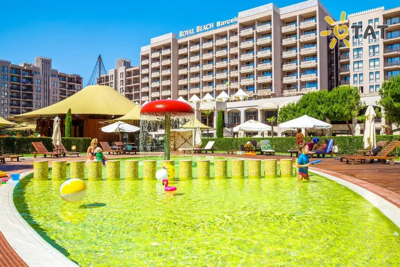 Фото отеля Barcelo Royal Beach 5* Солнечный берег Болгария экстерьер и бассейны