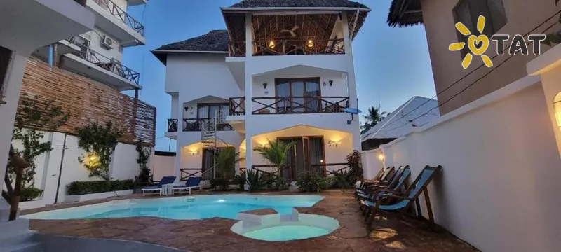 Фото отеля Boutique Ocean View Nungwi 4* Zanzibaro miestas Tanzanija išorė ir baseinai