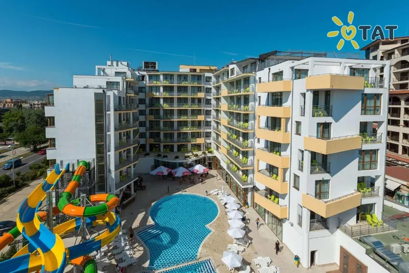 Фото отеля Best Western Plus Premium Inn 4* Солнечный берег Болгария экстерьер и бассейны