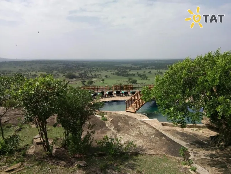 Фото отеля Lobo Wildlife Lodge 4* Serengeti Tanzanija išorė ir baseinai