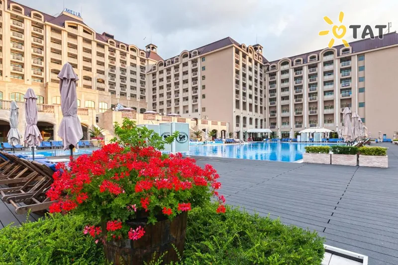 Фото отеля Melia Grand Hermitage 5* Золотые пески Болгария экстерьер и бассейны