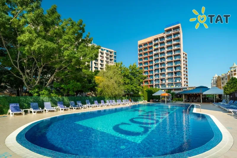Фото отеля MPM Hotel Condor 4* Солнечный берег Болгария экстерьер и бассейны
