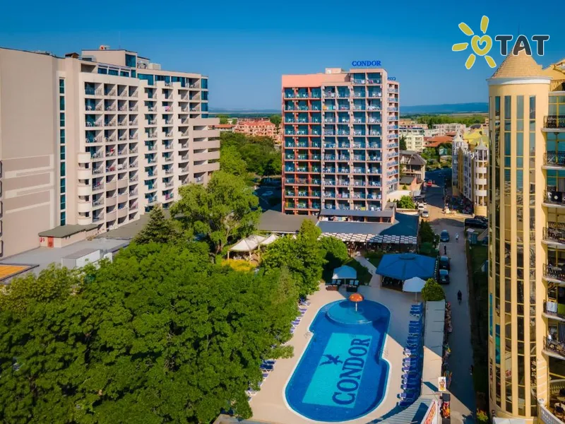 Фото отеля MPM Hotel Condor 4* Солнечный берег Болгария экстерьер и бассейны