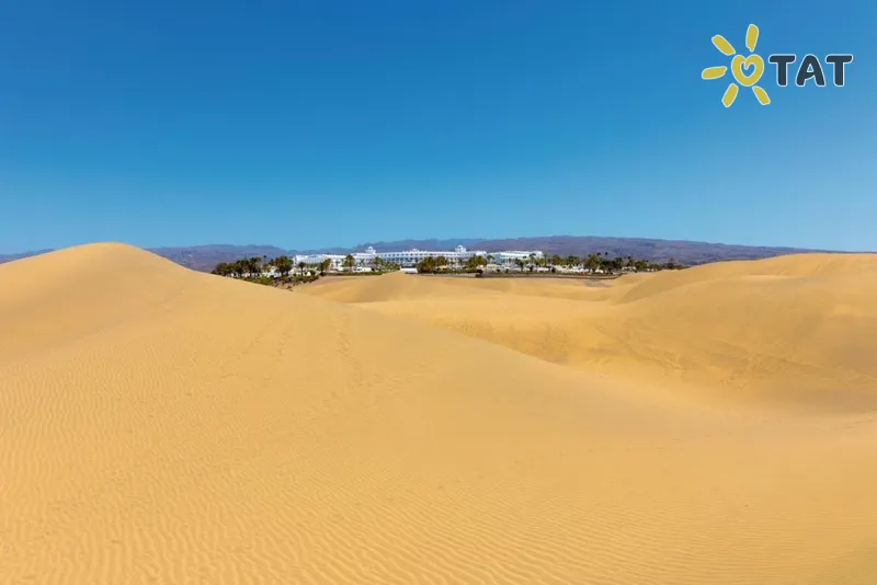 Фото отеля Riu Palace Maspalomas Hotel 5* о. Гран Канария (Канары) Испания пляж