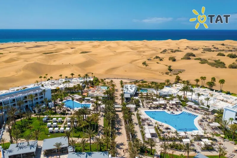 Фото отеля Riu Palace Maspalomas Hotel 5* о. Гран Канария (Канары) Испания экстерьер и бассейны