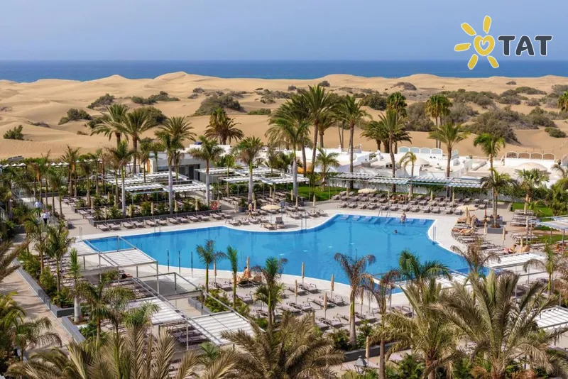 Фото отеля Riu Palace Maspalomas Hotel 5* о. Гран Канария (Канары) Испания экстерьер и бассейны
