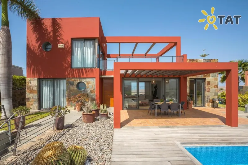 Фото отеля Las Terrazas Villas 4* par. Grankanārija (Kanāriju salas) Spānija ārpuse un baseini