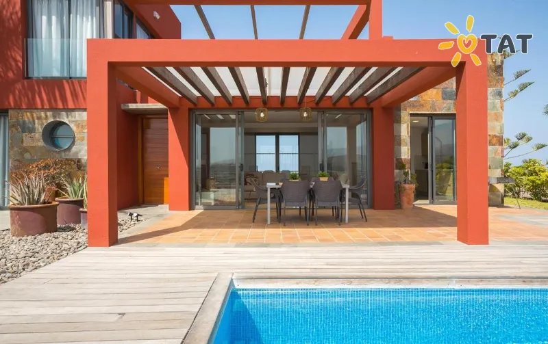 Фото отеля Las Terrazas Villas 4* par. Grankanārija (Kanāriju salas) Spānija ārpuse un baseini