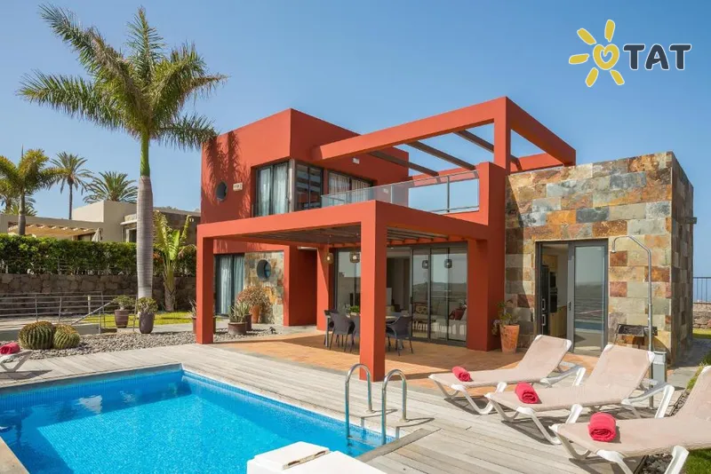 Фото отеля Las Terrazas Villas 4* par. Grankanārija (Kanāriju salas) Spānija ārpuse un baseini
