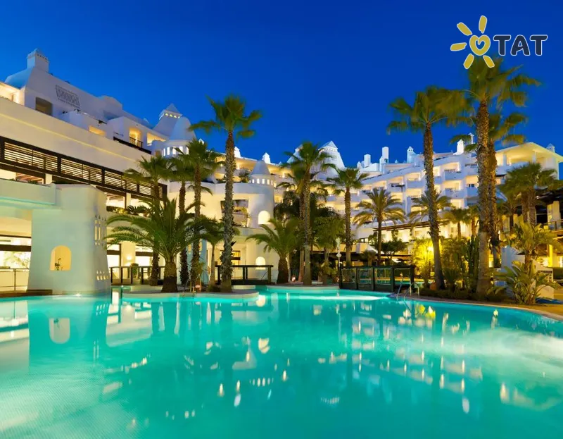 Фото отеля H10 Estepona Palace 4* Коста Дель Соль Испания экстерьер и бассейны
