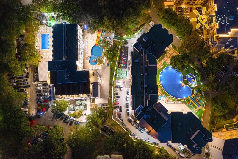 Фото отеля Prestige Deluxe Aquapark Club 4* Золотые пески Болгария экстерьер и бассейны