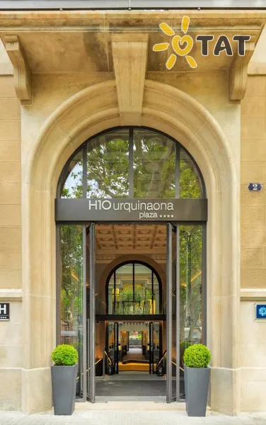 Фото отеля H10 Urquinaona Plaza 4* Барселона Испания экстерьер и бассейны