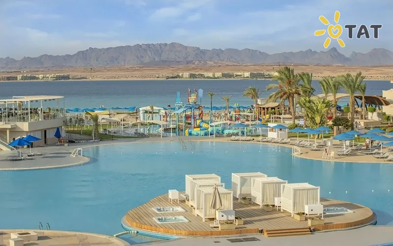Фото отеля The V Luxury Resort 5* Сахл Хашиш Египет экстерьер и бассейны
