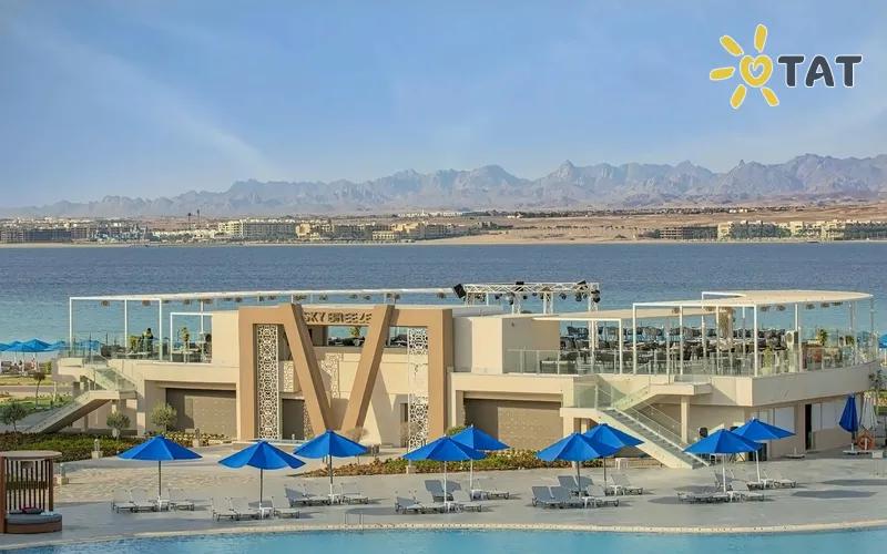 Фото отеля The V Luxury Resort 5* Сахл Хашиш Египет экстерьер и бассейны