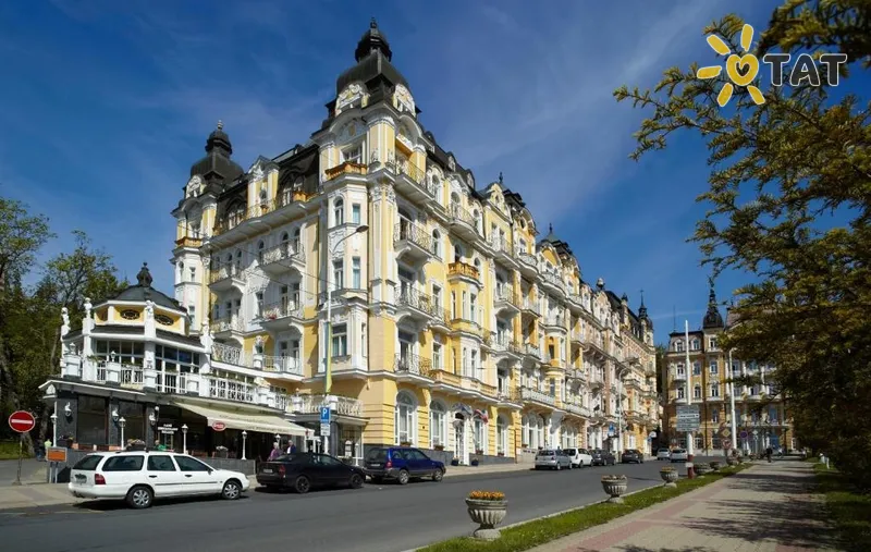 Фото отеля OREA Hotel Palace Zvon 4* Марианске-Лазне Чехия экстерьер и бассейны