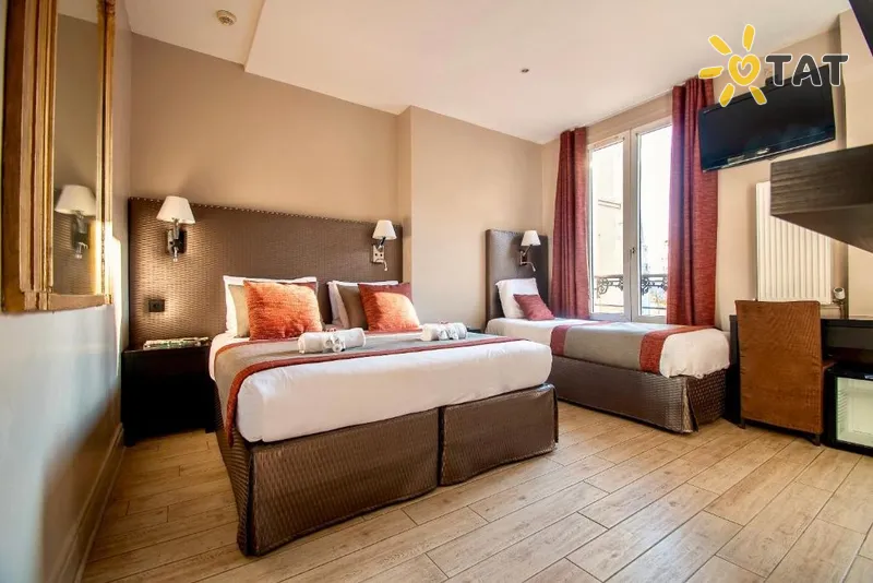 Фото отеля Migny Opera Montmartre Hotel 3* Parīze Francija cipariem