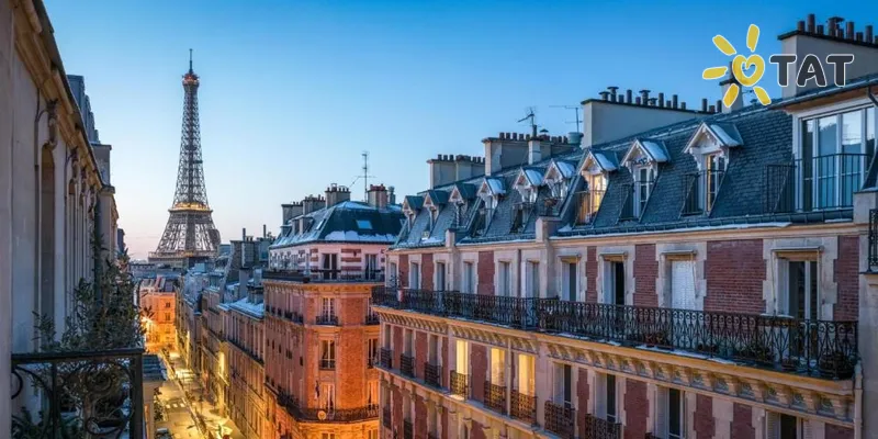 Фото отеля Timhotel Tour Eiffel 3* Parīze Francija ārpuse un baseini