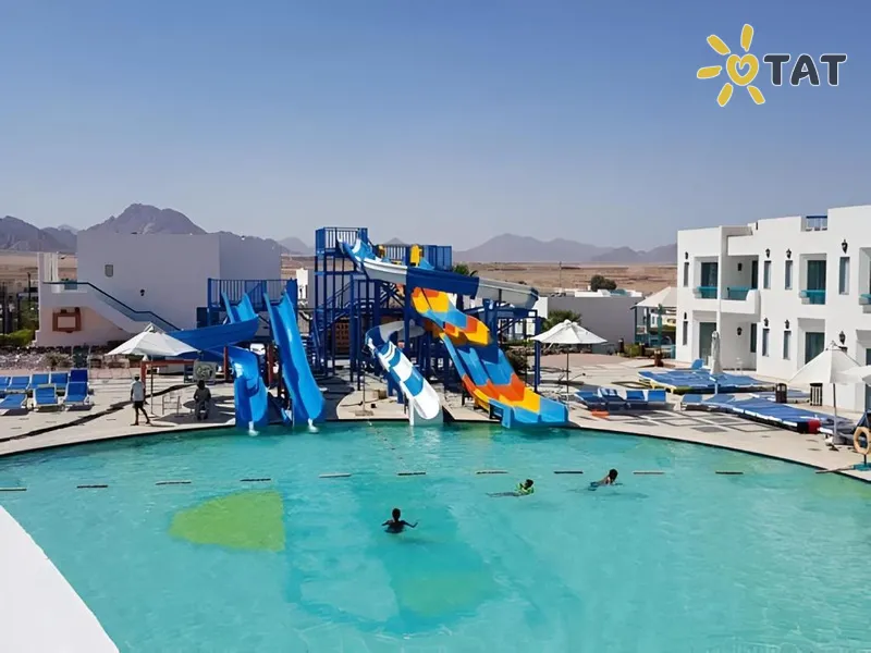 Фото отеля Sharm Holiday Resort 4* Шарм эль Шейх Египет аквапарк, горки