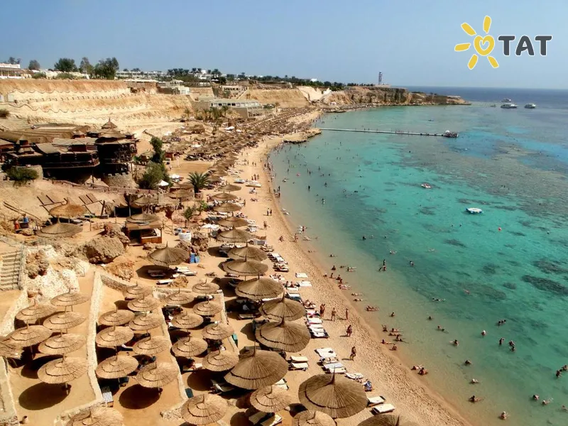 Фото отеля Sharm Holiday Resort 4* Шарм эль Шейх Египет пляж