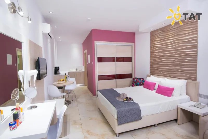Фото отеля Loutsiana Hotel Apartments 3* Ayia Napa Kipras numeriai