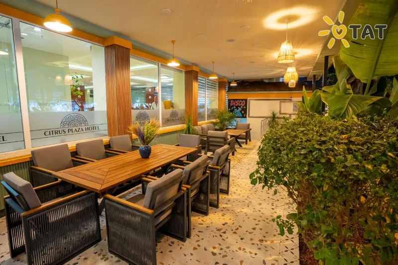 Фото отеля Cıtrus Plaza Hotel 4* Алания Турция лобби и интерьер