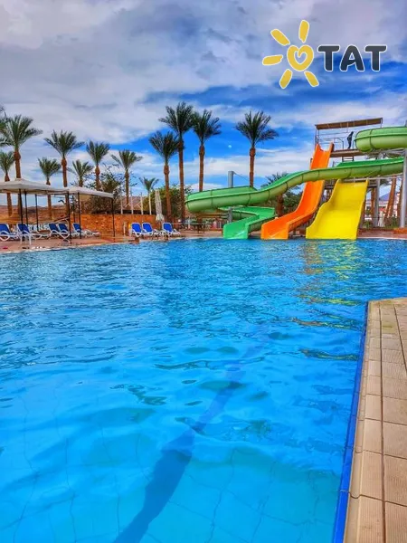Фото отеля Seti Sharm Resort 4* Шарм эль Шейх Египет аквапарк, горки