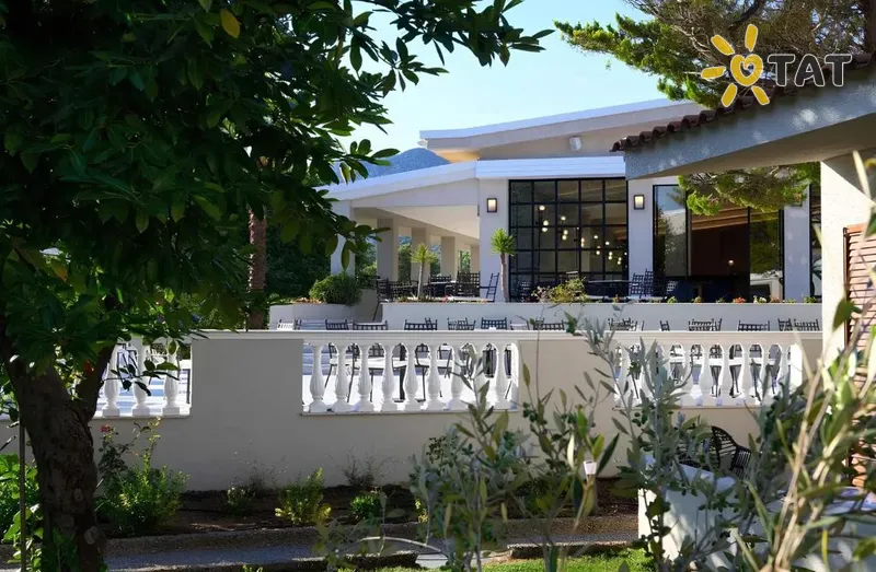 Фото отеля Corfu Acharavi Hotel 4* о. Корфу Греция экстерьер и бассейны