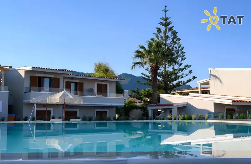 Фото отеля Corfu Acharavi Hotel 4* о. Корфу Греция экстерьер и бассейны