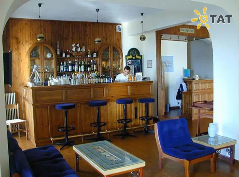 Фото отеля Oasis Hotel 2* Kalymnos Graikija barai ir restoranai