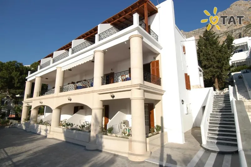 Фото отеля Oasis Hotel 2* Kalymnos Graikija išorė ir baseinai