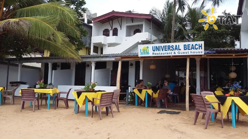 Фото отеля Universal Beach Hotel 2* Хиккадува Шри-Ланка экстерьер и бассейны