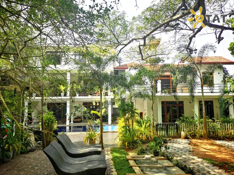 Фото отеля Serendib Village Guest House 3* Негомбо Шри-Ланка экстерьер и бассейны