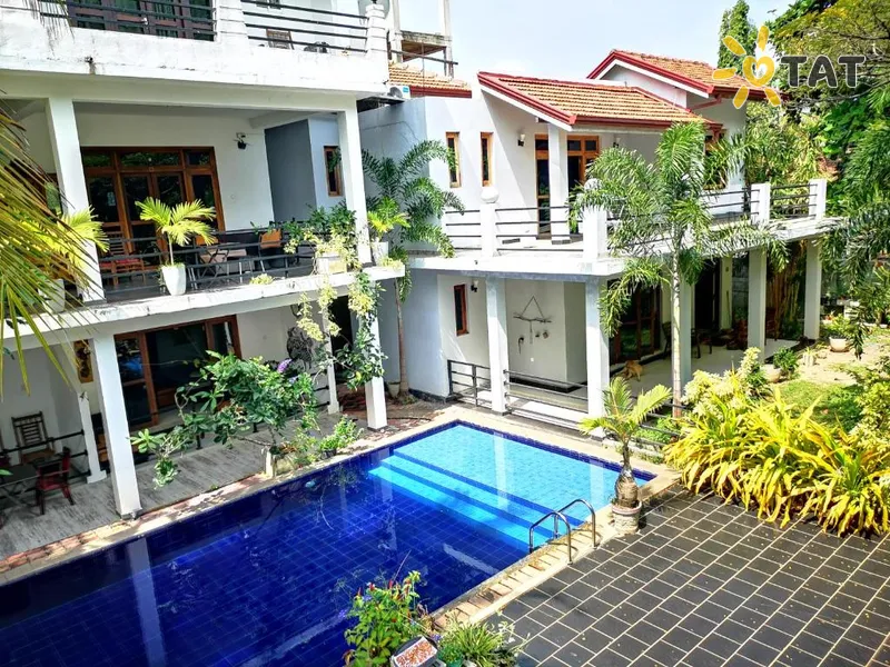 Фото отеля Serendib Village Guest House 3* Негомбо Шри-Ланка экстерьер и бассейны