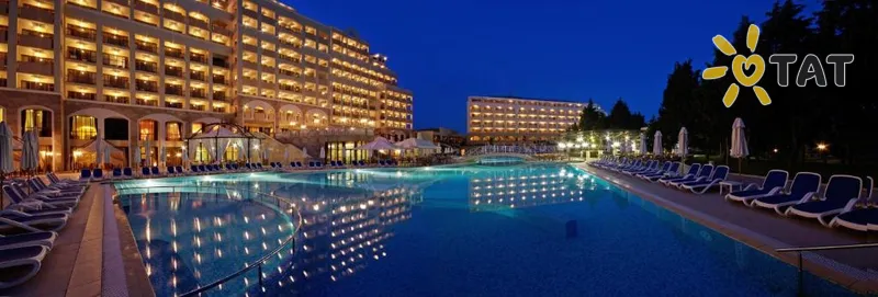Фото отеля Sol Nessebar Palace Hotel 5* Несебр Болгария экстерьер и бассейны