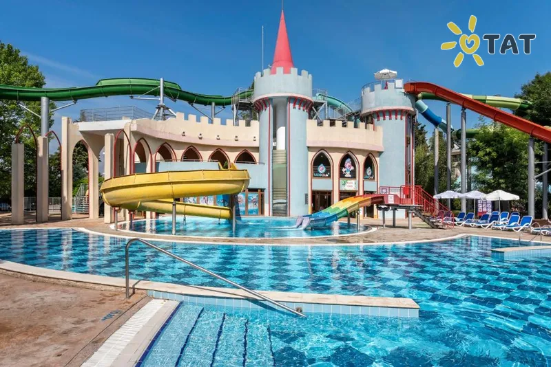 Фото отеля Sol Nessebar Palace Hotel 5* Несебр Болгария аквапарк, горки