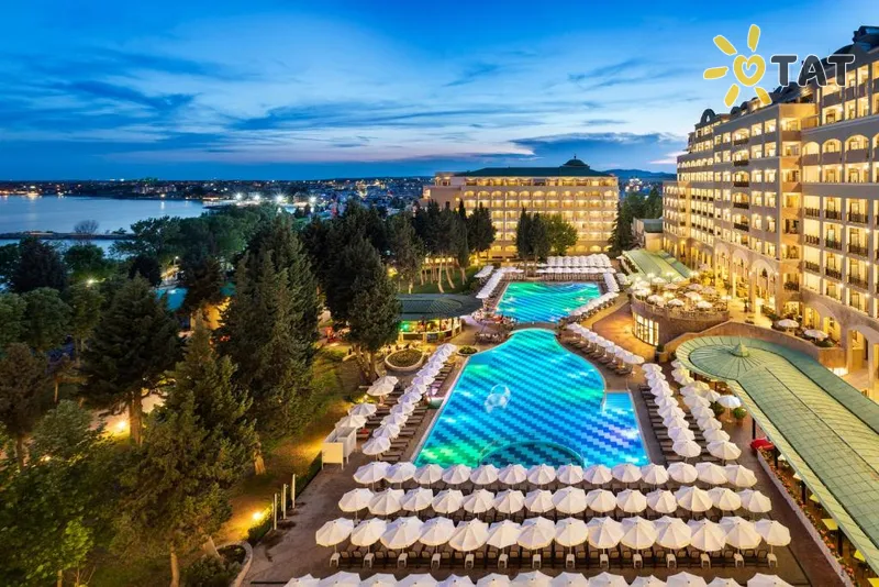 Фото отеля Sol Nessebar Palace Hotel 5* Несебр Болгария экстерьер и бассейны