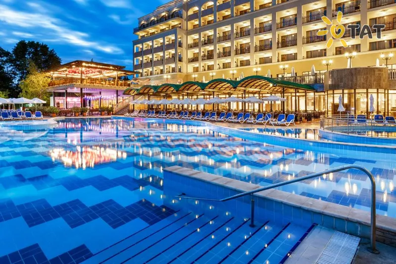Фото отеля Sol Nessebar Palace Hotel 5* Несебр Болгария экстерьер и бассейны