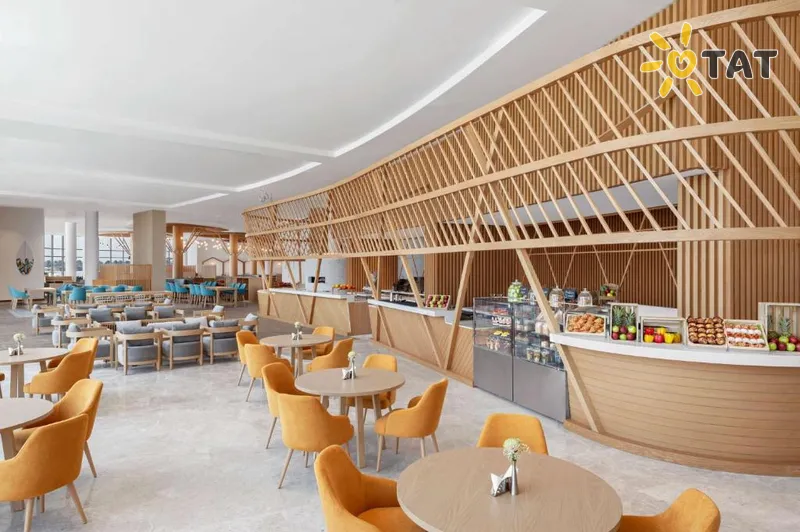 Фото отеля Hampton by Hilton Marjan Island 4* Рас Аль-Хайма ОАЭ бары и рестораны