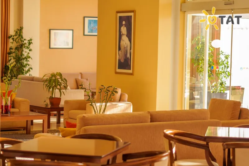 Фото отеля Hellinis Hotel 3* Korfu Graikija fojė ir interjeras