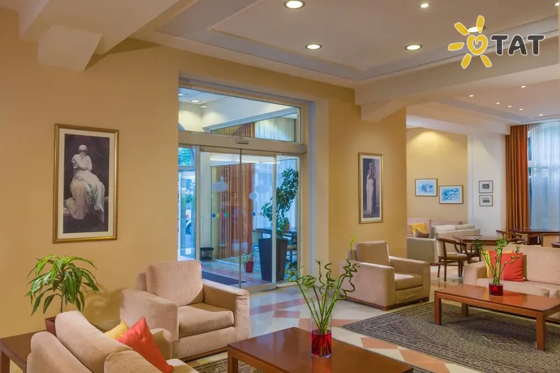 Фото отеля Hellinis Hotel 3* Korfu Graikija fojė ir interjeras