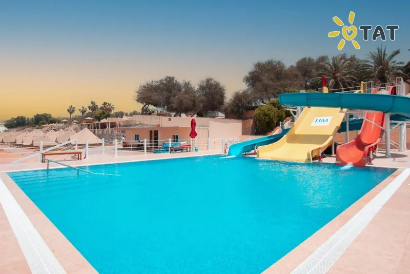 Фото отеля BM Beach Resort 4* Рас Аль-Хайма ОАЭ аквапарк, горки