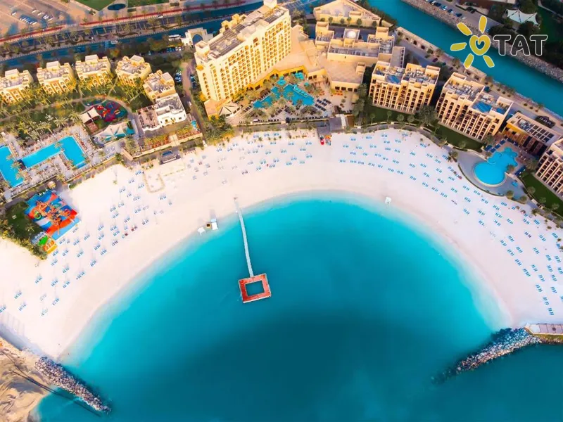 Фото отеля DoubleTree by Hilton Resort & Spa Marjan Island 5* Рас Аль-Хайма ОАЭ пляж
