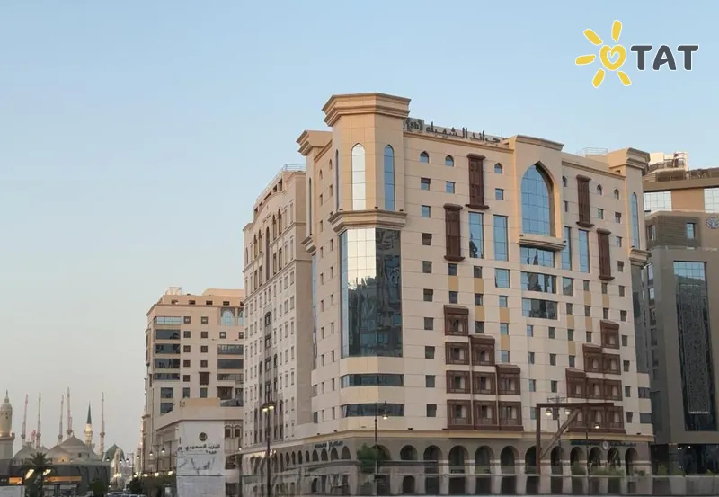 Фото отеля Grand Al Shahba Hotel 4* Medina Saudo Arabija išorė ir baseinai