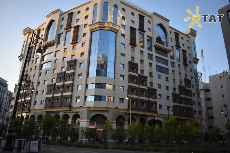 Фото отеля Grand Al Shahba Hotel 4* Medina Saudo Arabija išorė ir baseinai