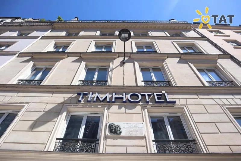 Фото отеля Timhotel Le Louvre 3* Paryžius Prancūzija išorė ir baseinai