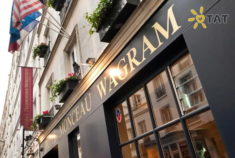 Фото отеля Monceau Wagram 4* Parīze Francija ārpuse un baseini